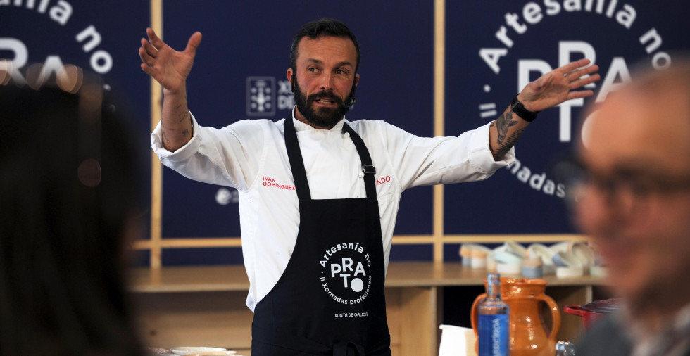 El cocinero coruñés Iván Domínguez, del restaurante NaDo